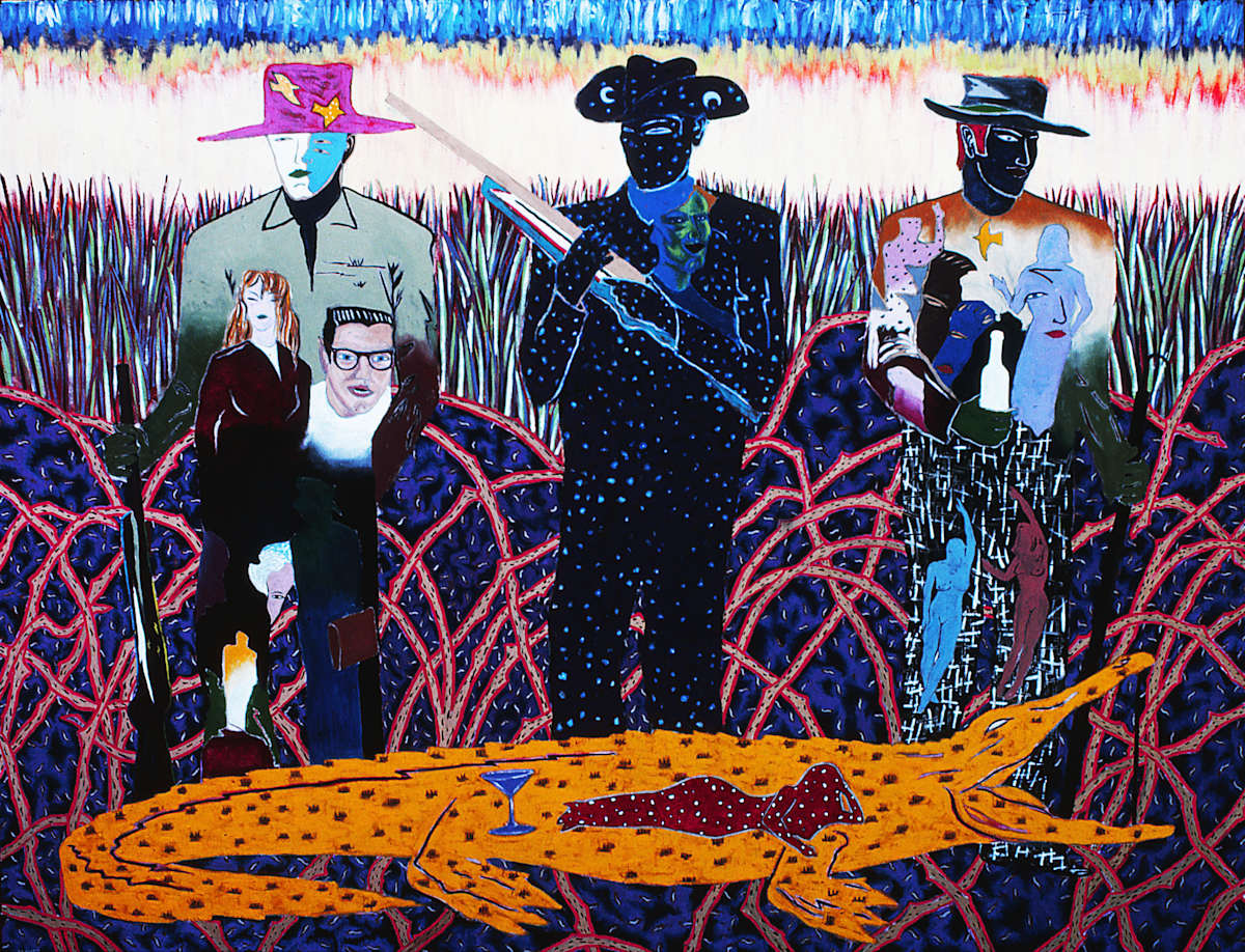 Alligator Hunters by Francis Pavy 