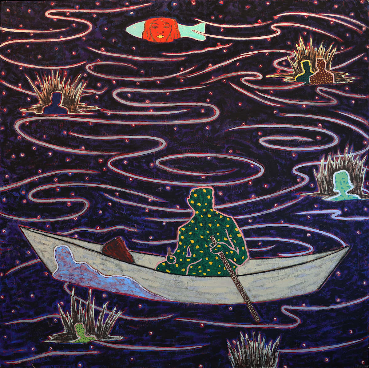 Boatman by Francis Pavy 