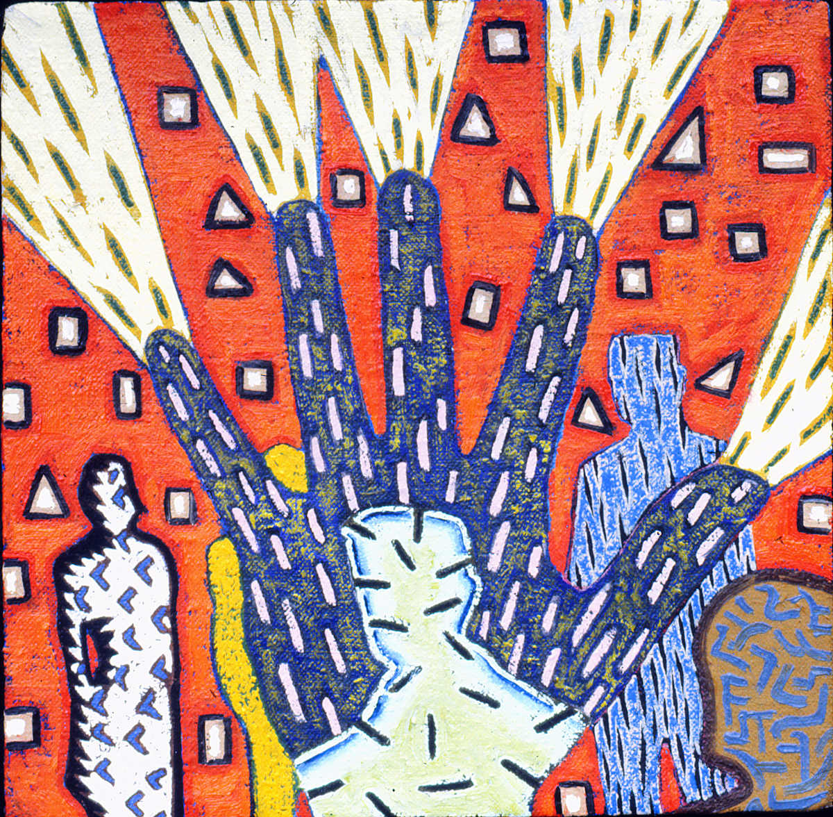 Hand With People by Francis Pavy 