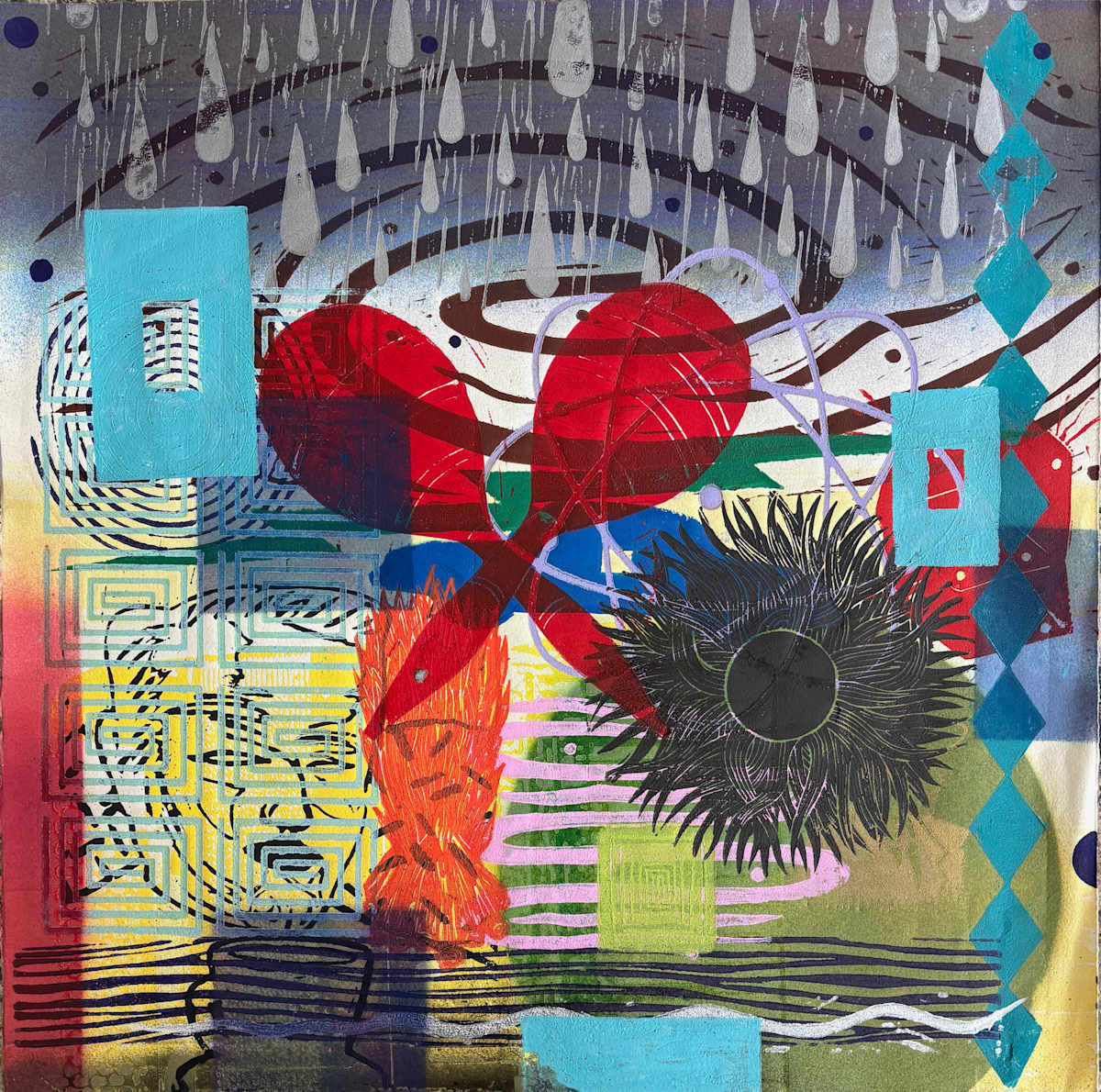 Sea Side Suite  ( black Sun)  Soleil Noir by Francis Pavy 