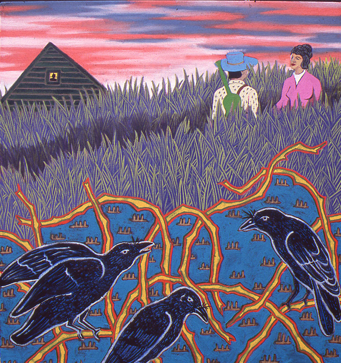 Crows in the Briars by Francis Pavy 