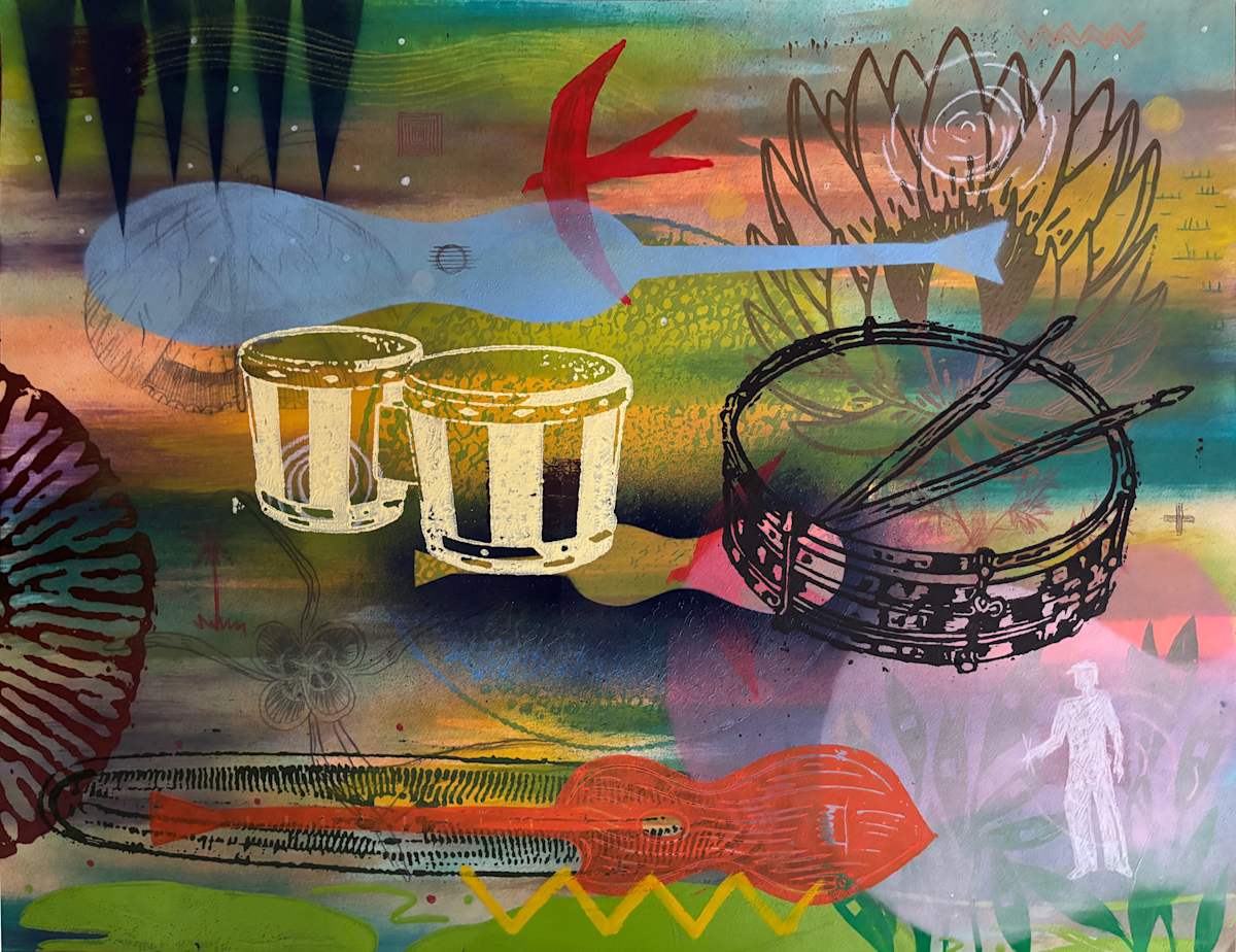 Drummer's Dimension #1 by Francis Pavy, Image 1.