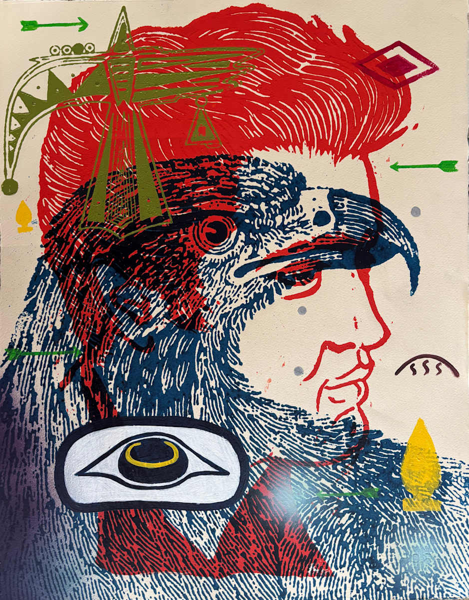Elvis Eagle Eye by Francis Pavy 