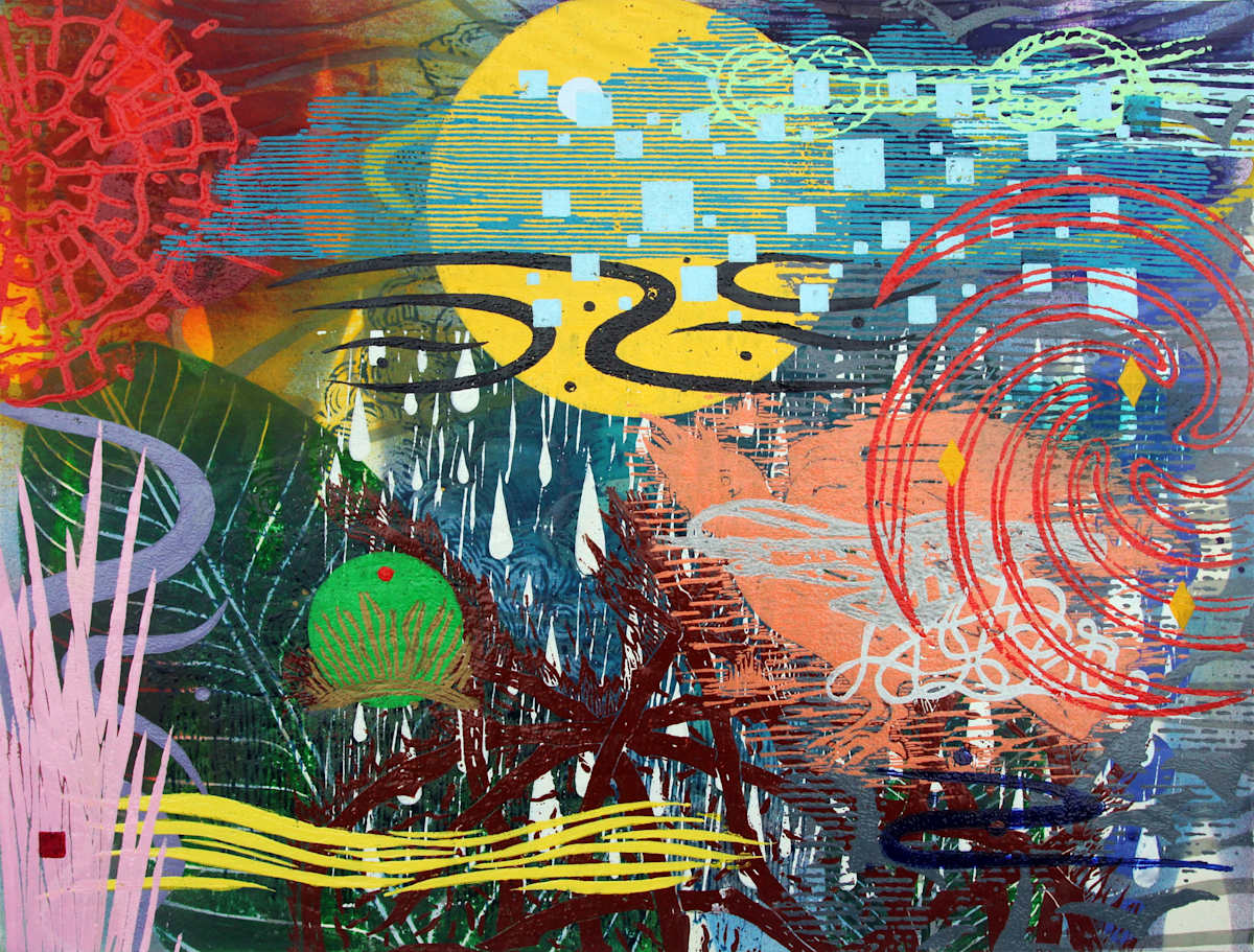 Tropical Storm by Francis Pavy 