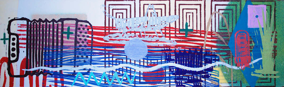 Sauterelle Argentee (Silver Cricket) by Francis Pavy 