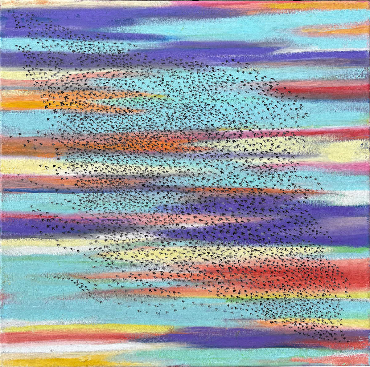 Southwest Flock by Francis Pavy 