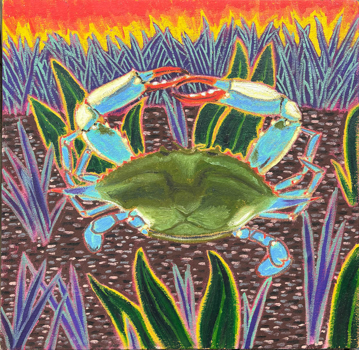 Crab Study by Francis Pavy 