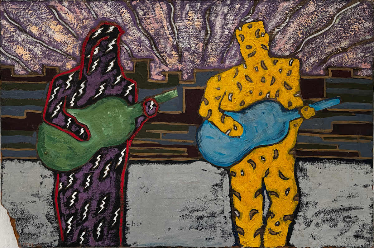 2 Guitar Players by Francis Pavy, Image 1.