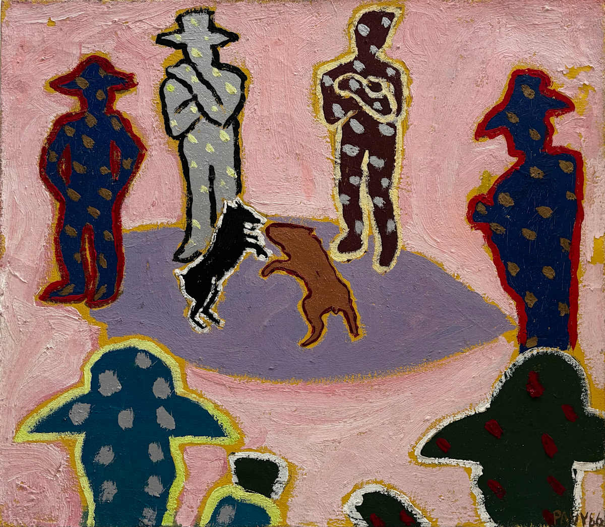 Dog Fighting by Francis Pavy, Image 1.