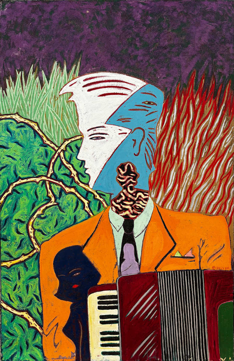 Accordion Lover by Francis Pavy, Image 1.