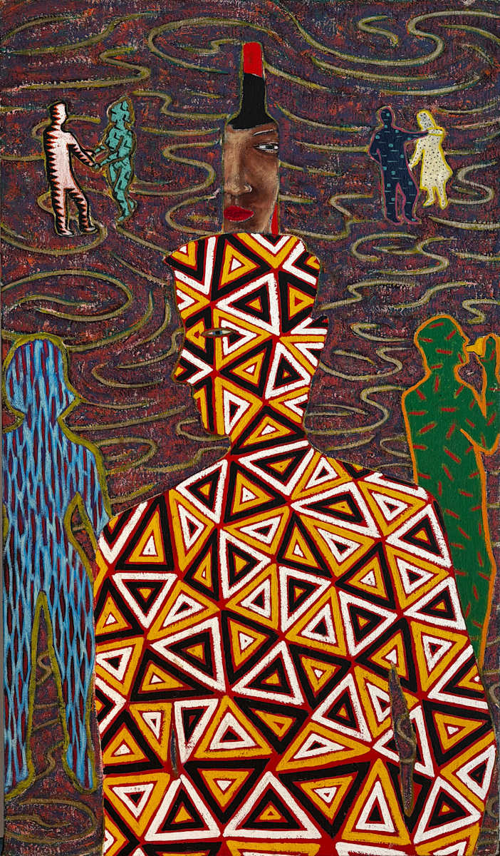 Man Dancing with a Beer on his Head by Francis Pavy, Image 1.