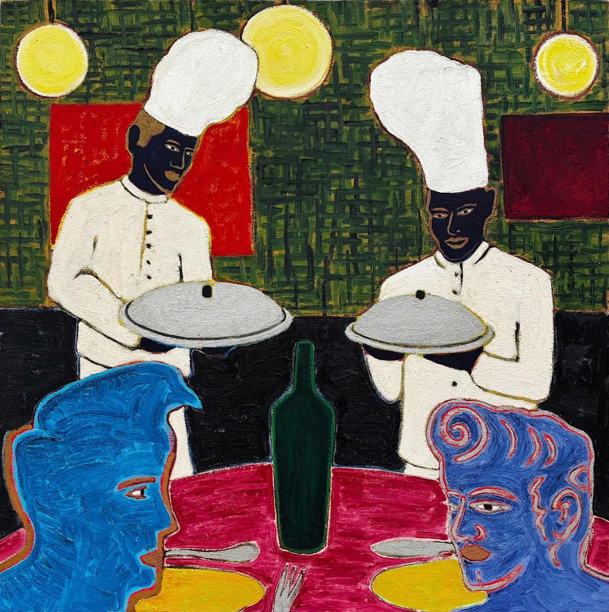 Two Chefs by Francis Pavy, Image 1.