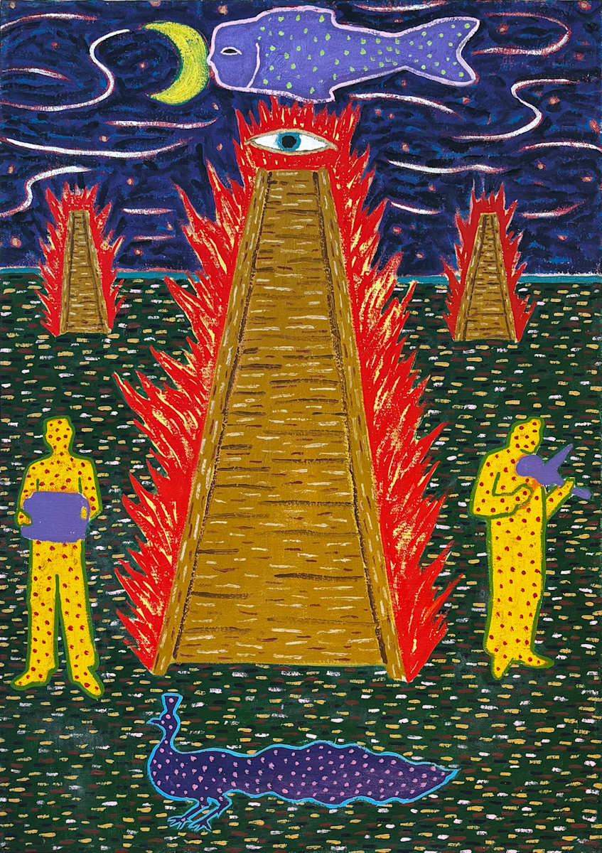 Bonfires by Francis Pavy, Image 1.