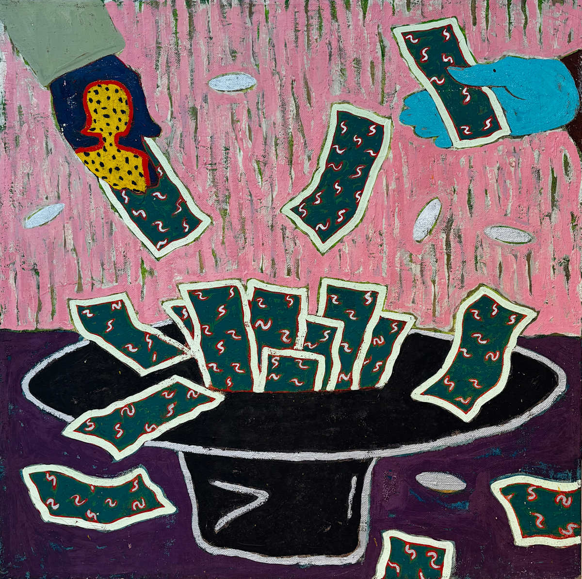 Passing the Hat by Francis Pavy, Image 1.
