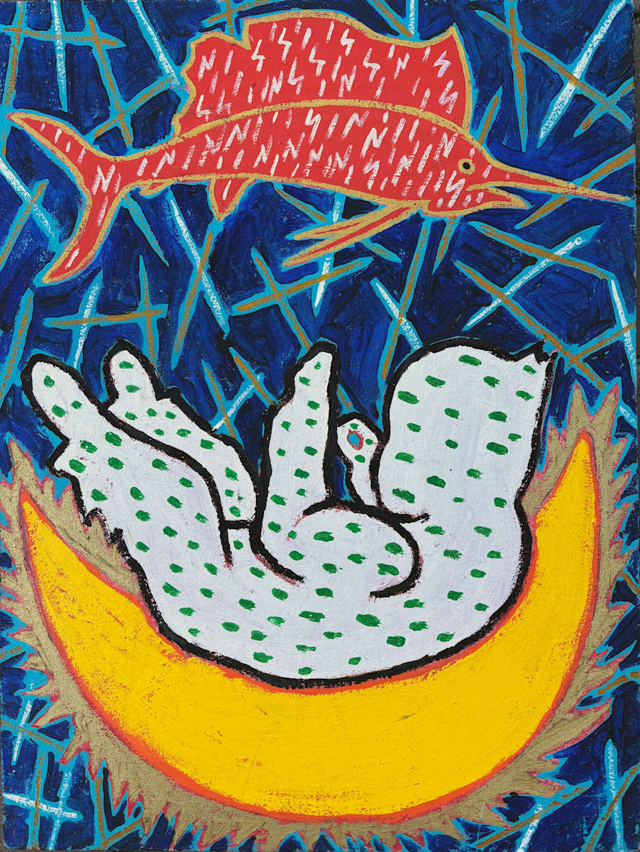 Lily and the  Sailfish by Francis Pavy 