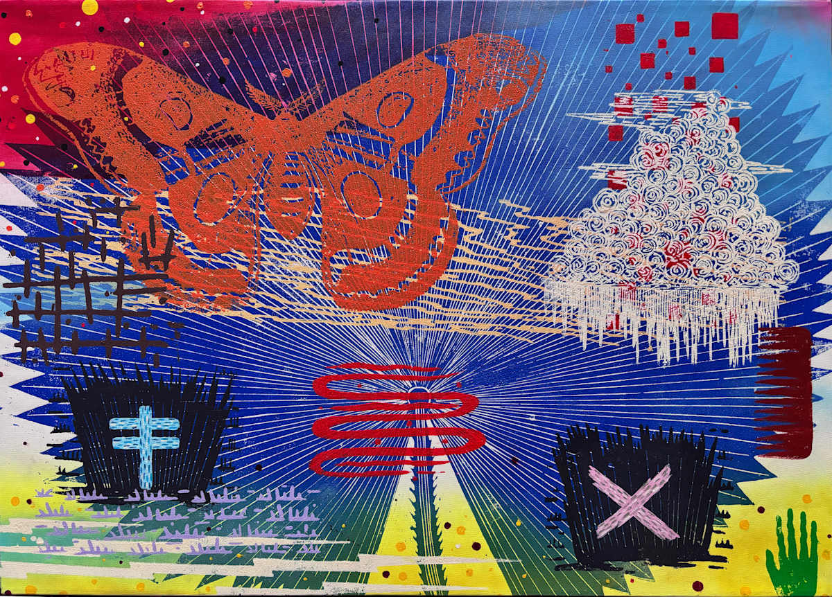 Moth Signs by Francis Pavy, Image 1.