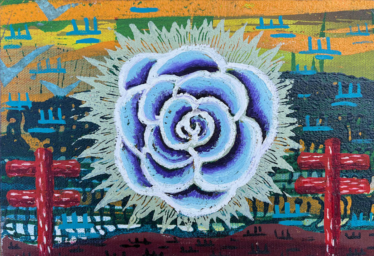 Rose Study Story by Francis Pavy 