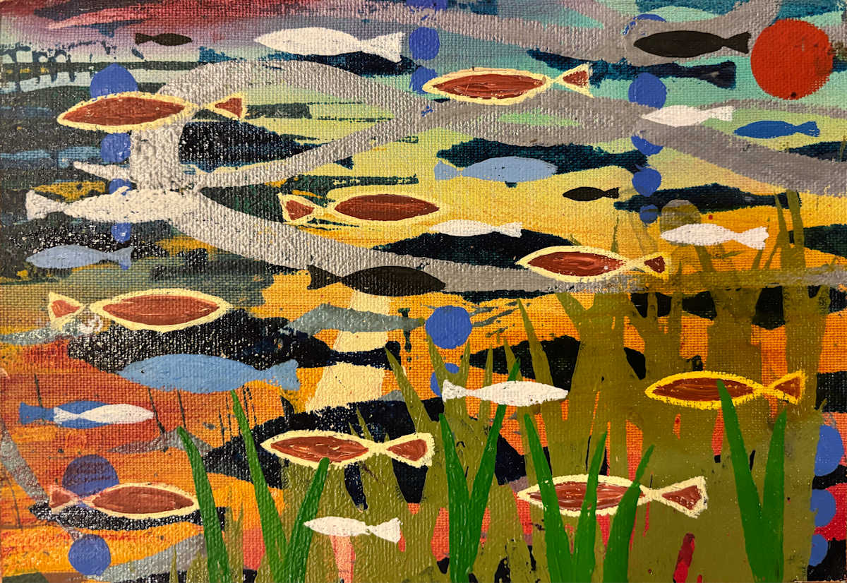 School of Fish in the Swamp by Francis Pavy, Image 2.