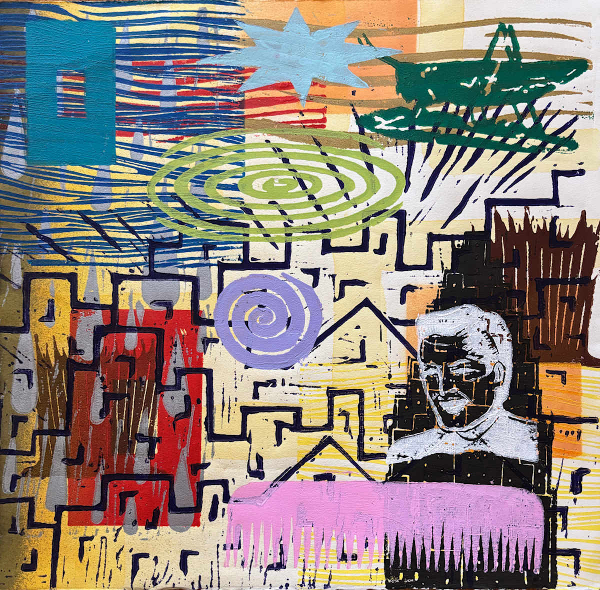 Sea Side Suite Blue star by Francis Pavy 