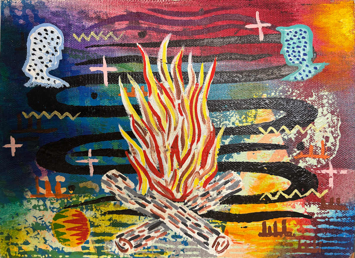 SwampFire by Francis Pavy 