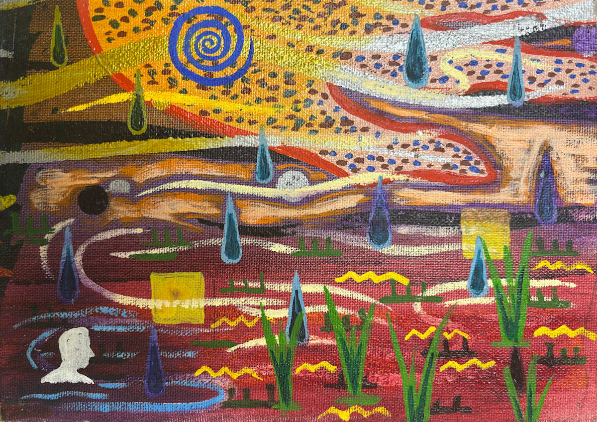 Shower in Early August by Francis Pavy 