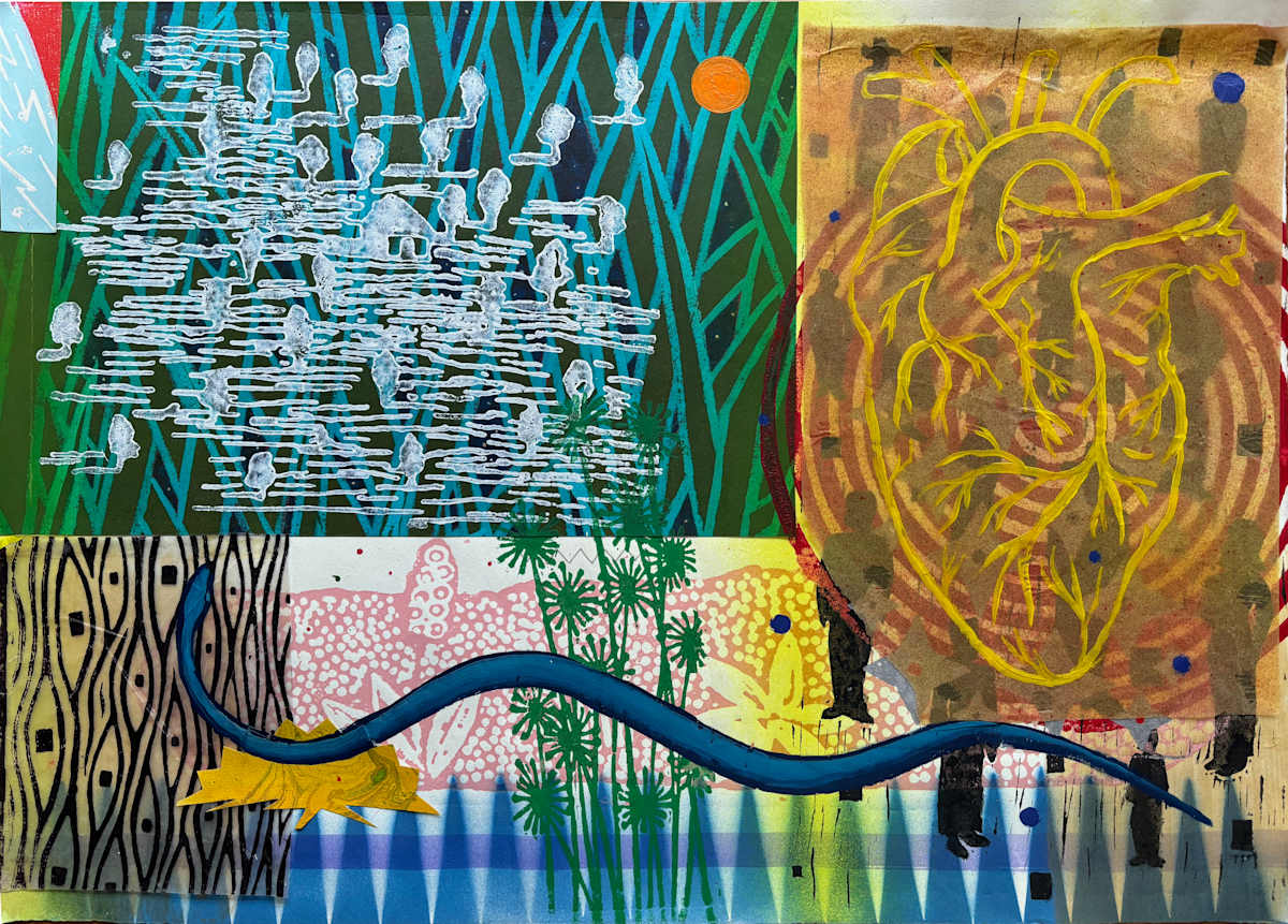 Blue Runner by Francis Pavy 