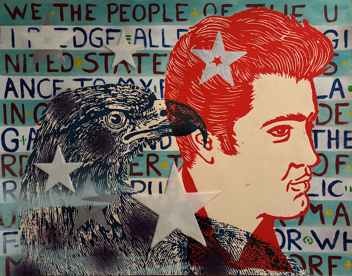 USA Elvis Eagle by Francis Pavy 