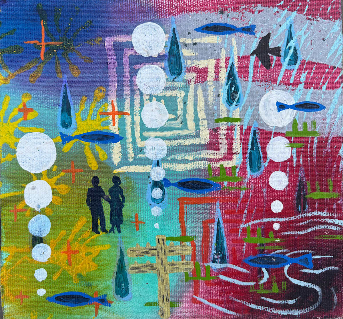 Rendezvous on the Levee by Francis Pavy, Image 2.