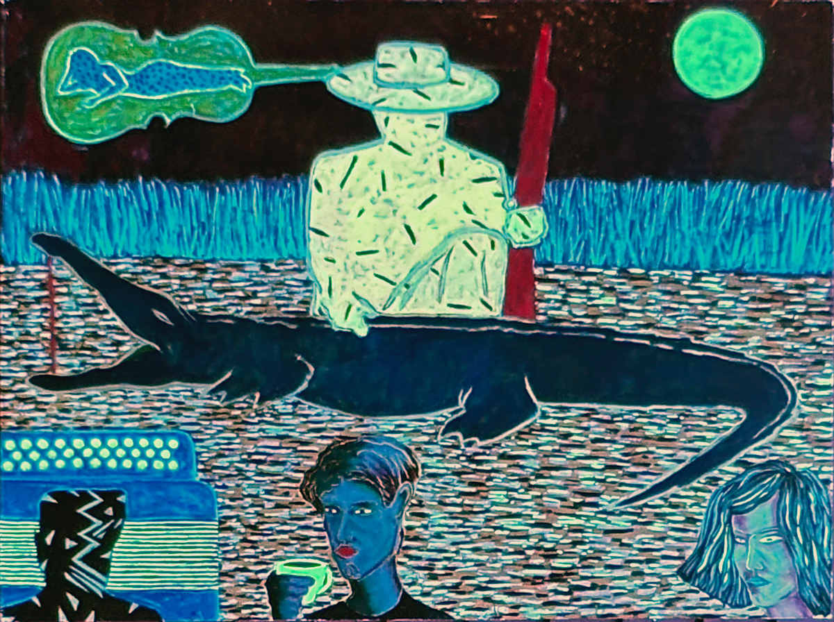 Small Alligator Hunter by Francis Pavy, Image 1.