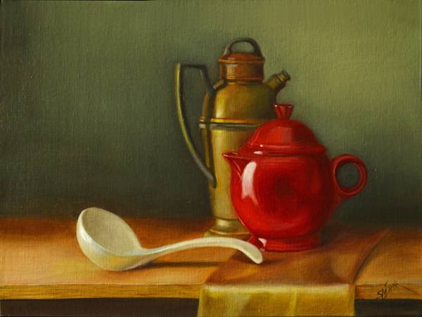 Fiesta Pot by Susan Martin Spar, Image 1.
