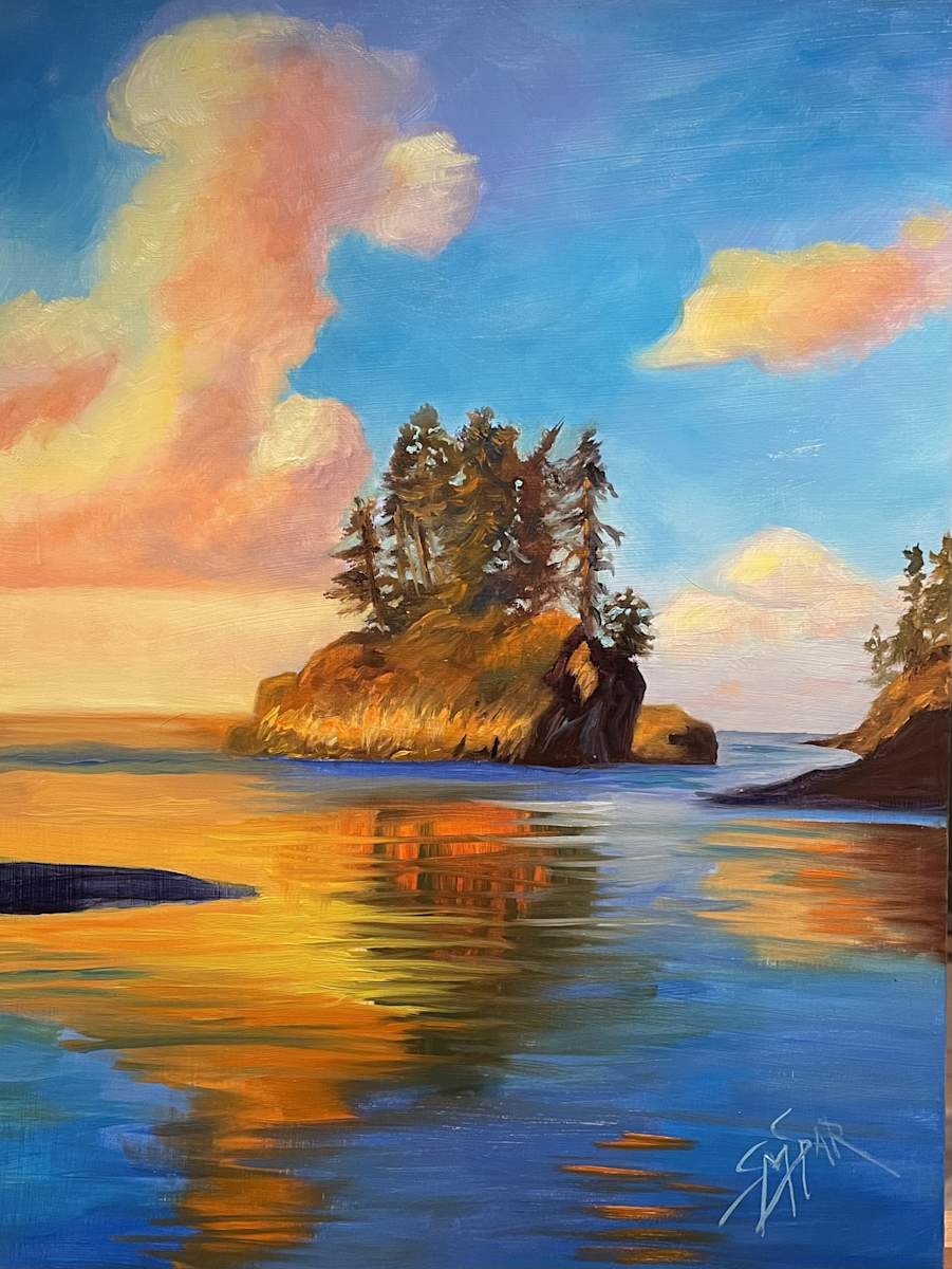 Salt Creek Sea Stack by Susan Martin Spar, Image 1.
