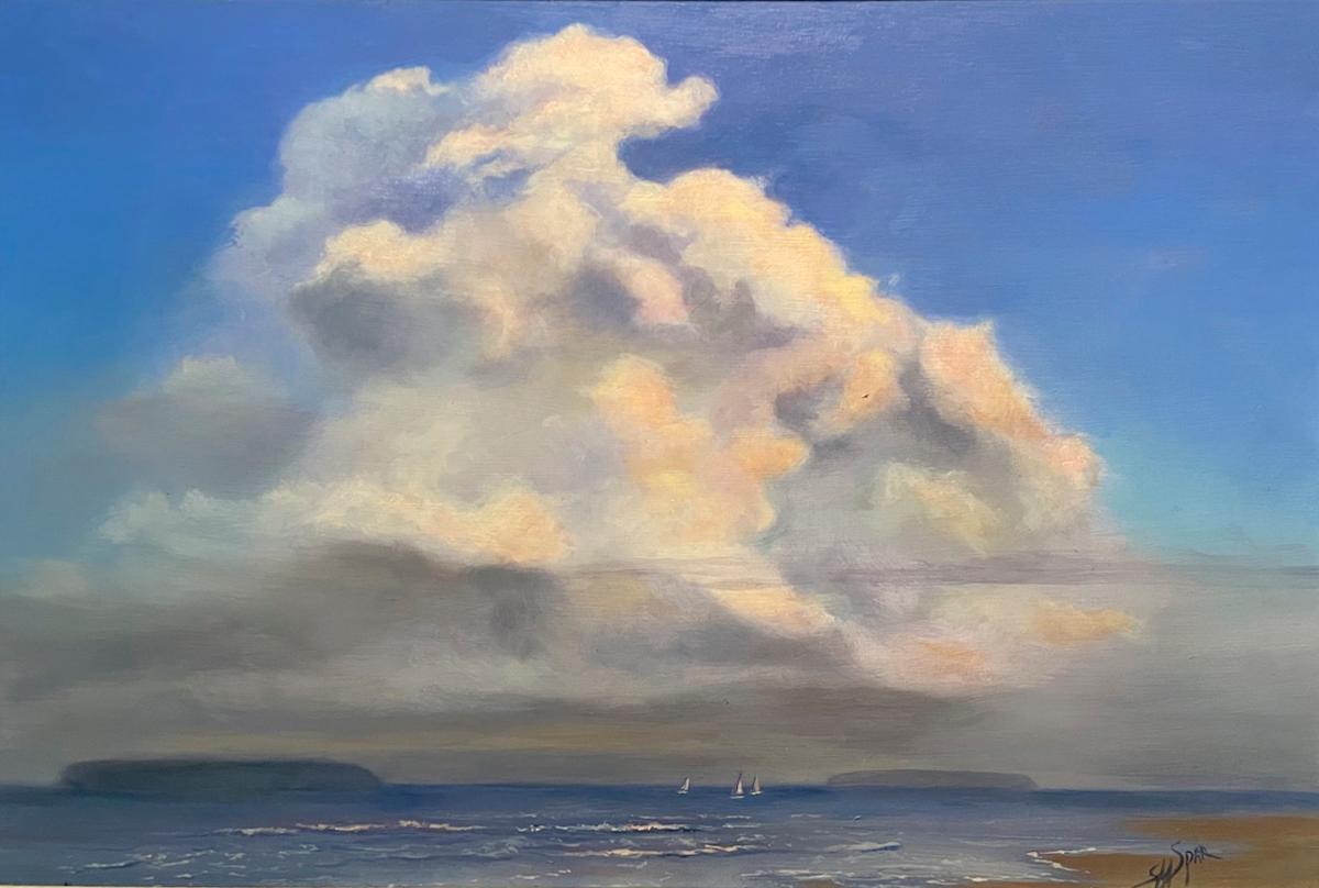Distant Storm by Susan Martin Spar, Image 1.