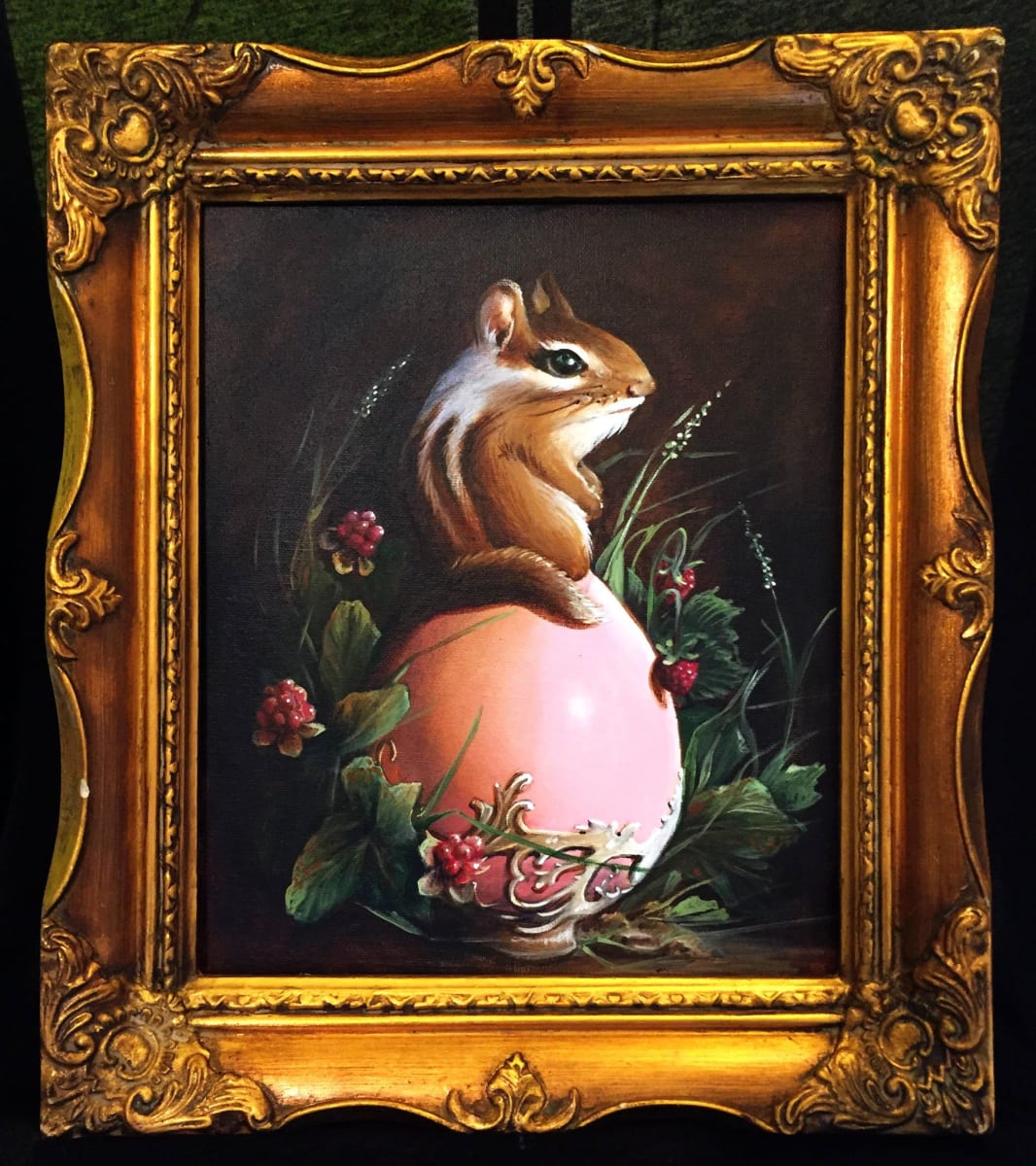 Two strawberries by Zoe Chigi 