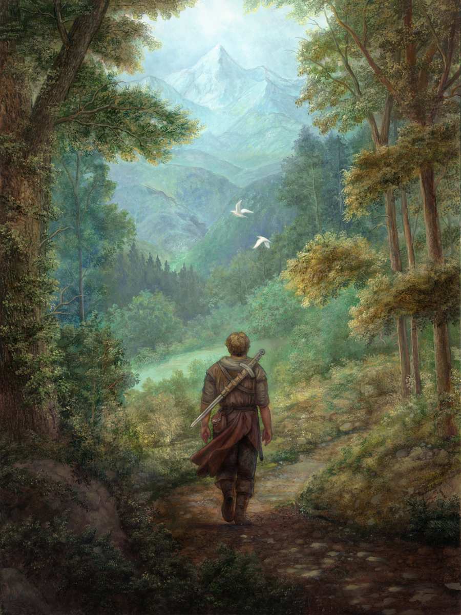 The Road to Elfland by Annie Stegg Gerard, Image 2.