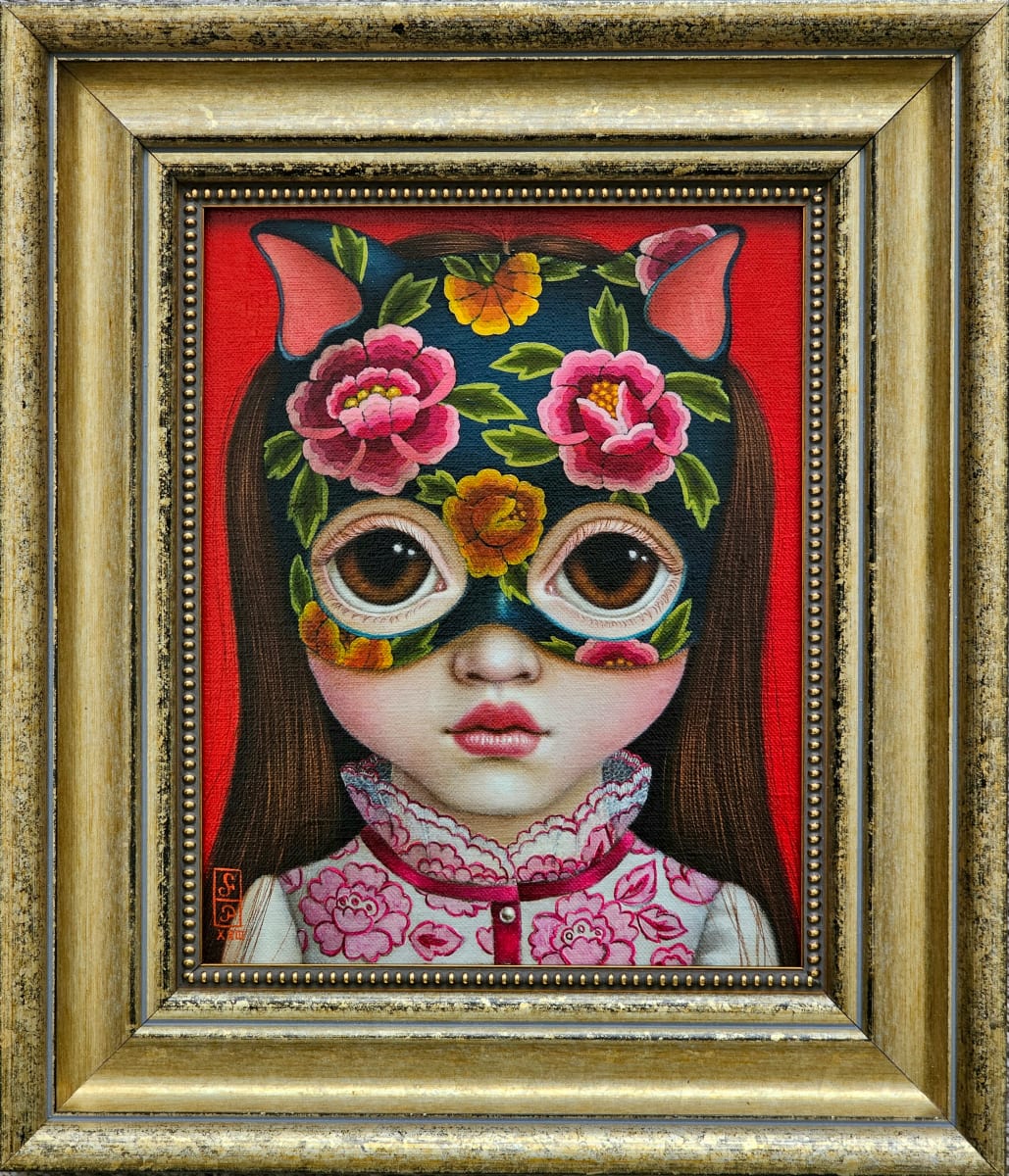 Cat Girl by Flor Padilla 