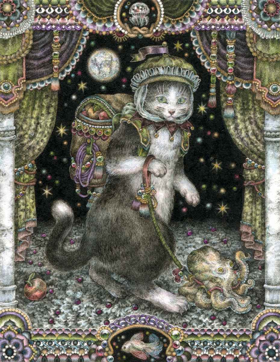 moonlight stroll by Hitomi Aoki 