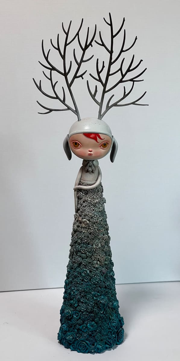 Winter Jackelope by Kathie Olivas 