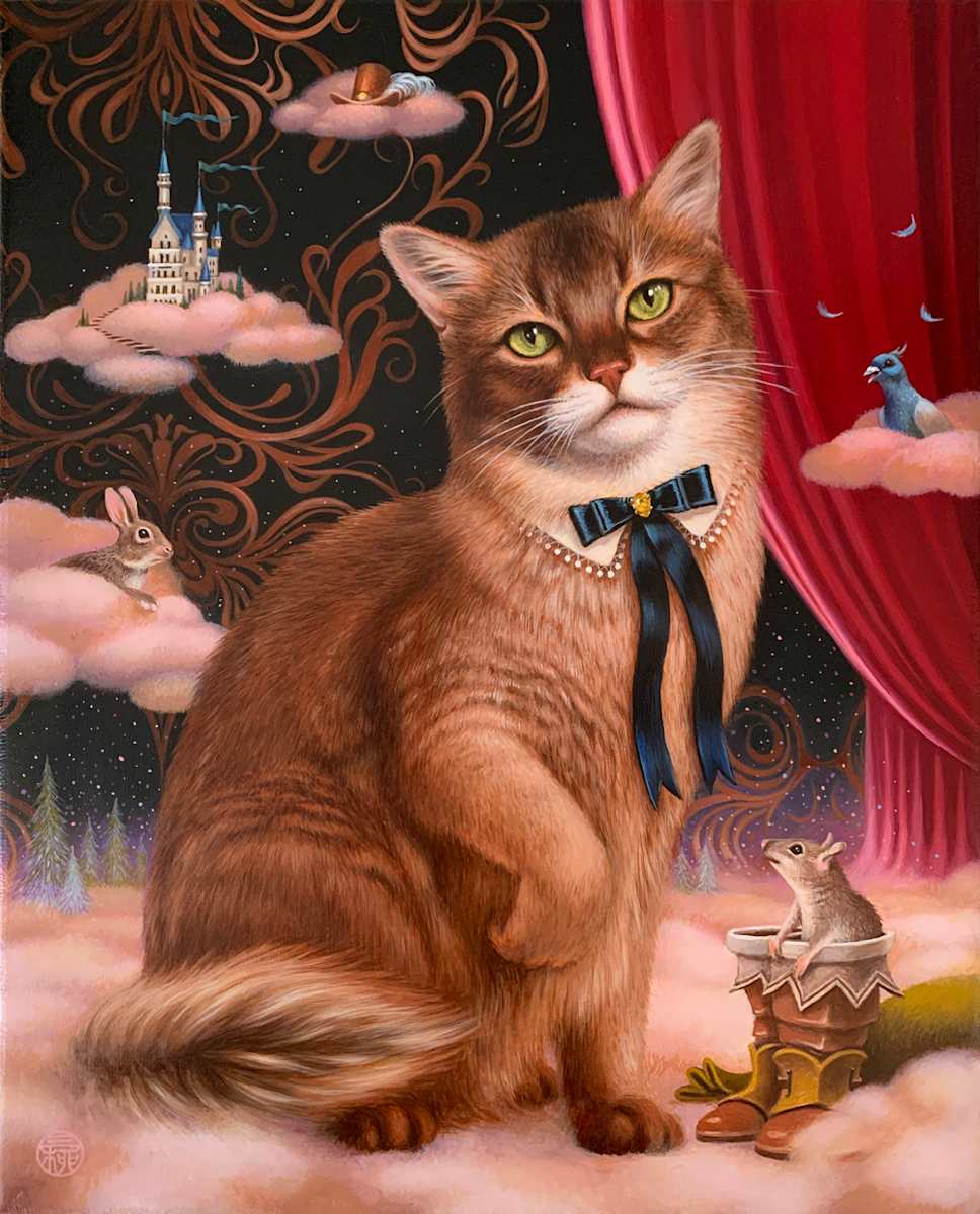 The Cat of the Marquis of Carabas by Tomoko Miyanagi, Image 1.