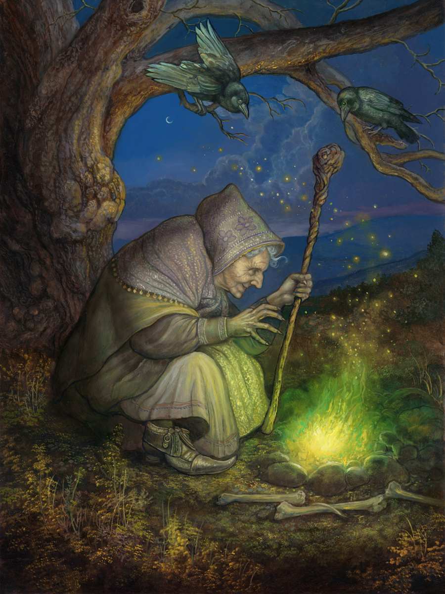 The Green Flame of Ziroonderel by Annie Stegg Gerard, Image 1.