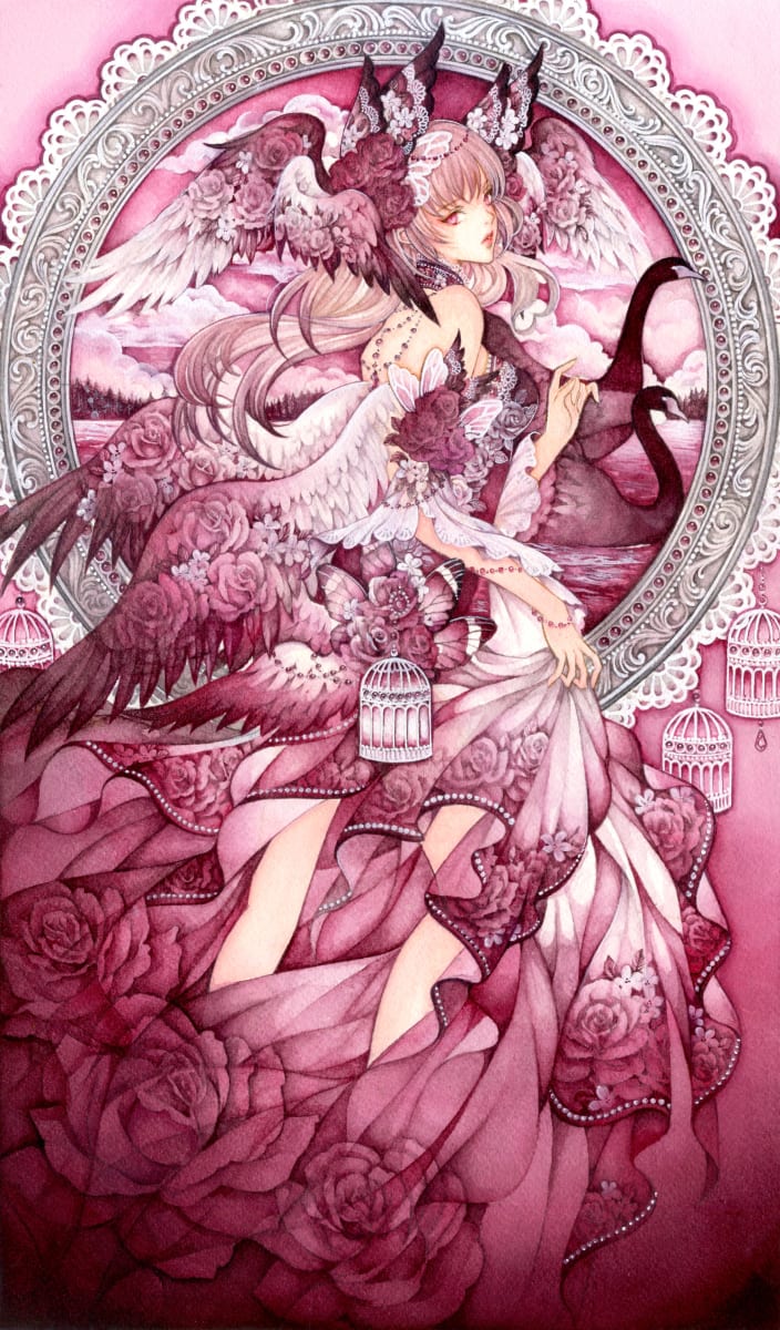 Crimson Lake by Laverinne, Image 1.