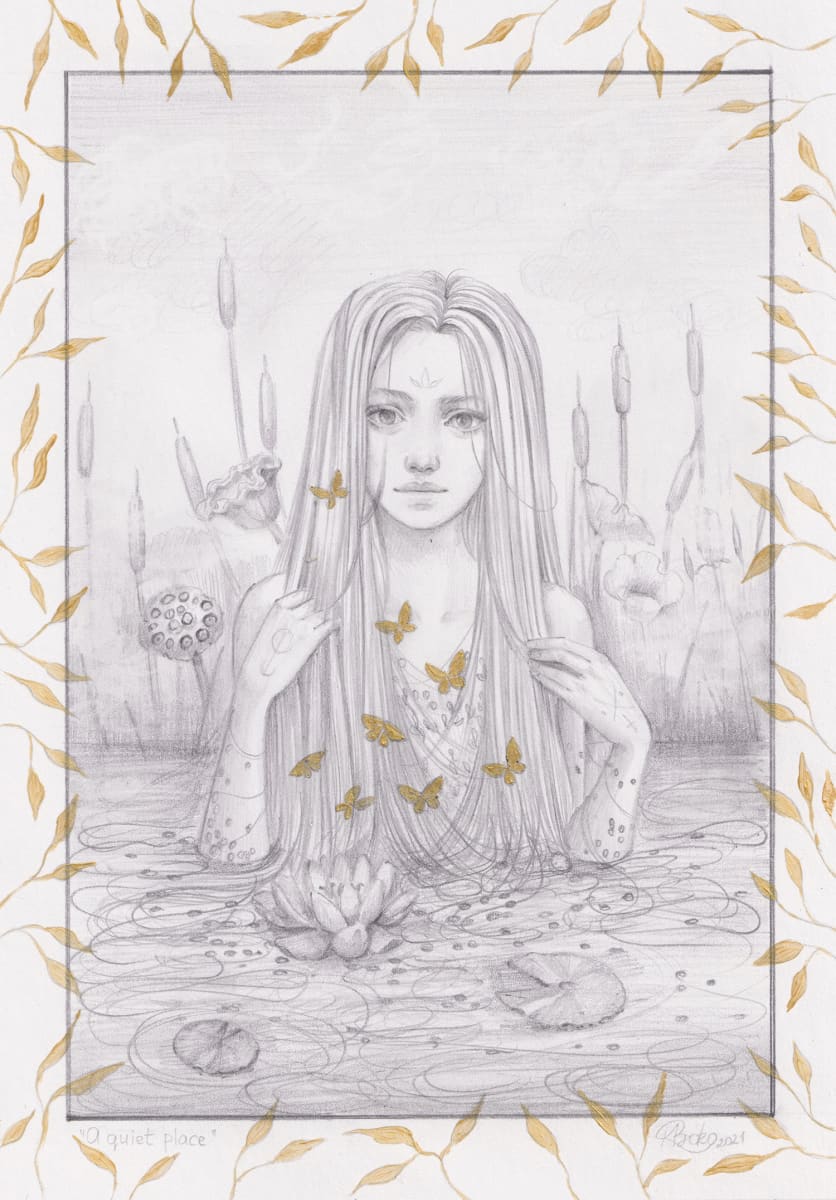 A quiet place (sketch) by Kseniia Boko, Image 1.