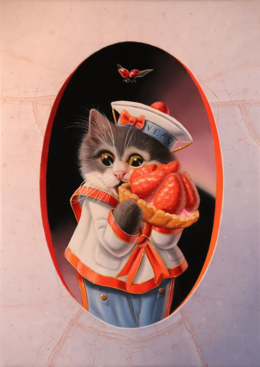 A sailor with a tartlet by Valéry VECU-Quitard, Image 1.