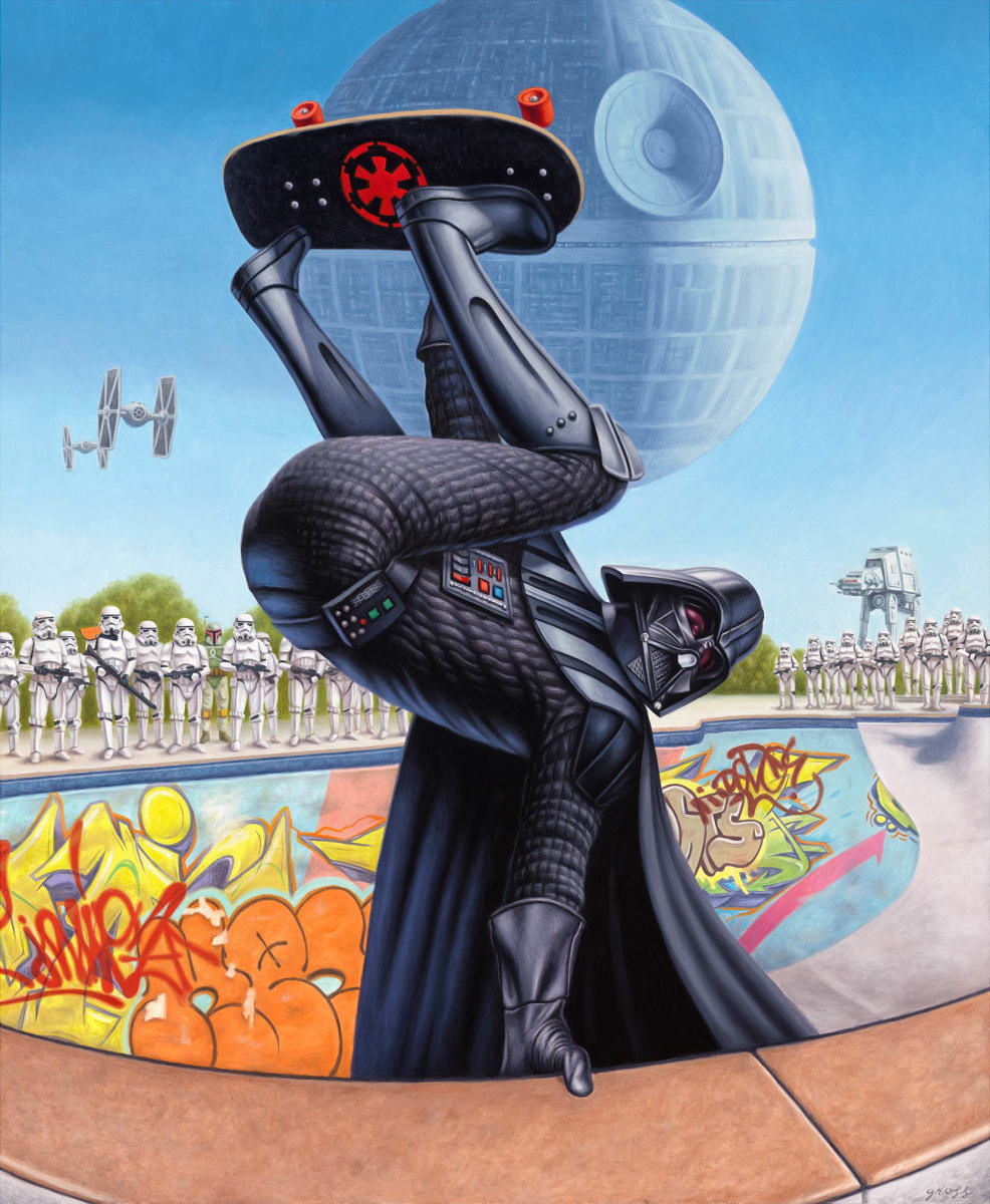 Darth Skater by Alex Gross 