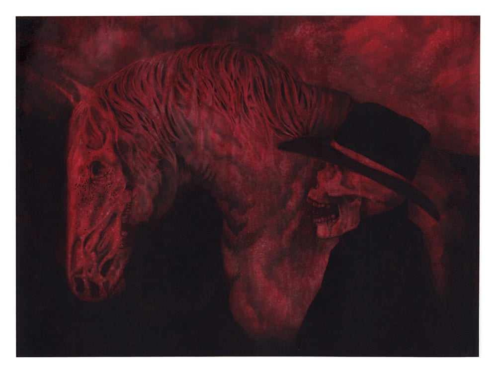 The Evening Redness in the West by Randy Ortiz 