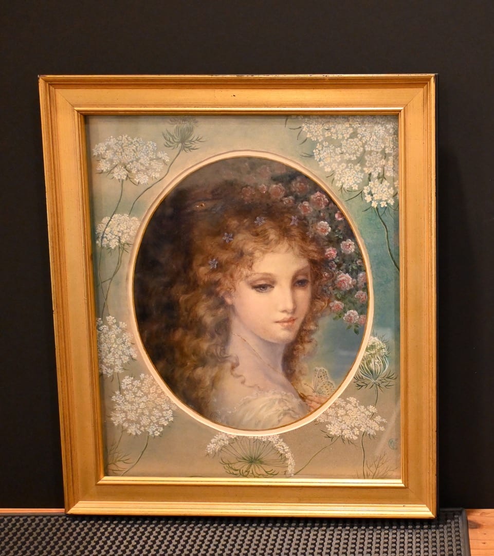 Beauty and the Beast Frontis Piece by Kinuko Y Craft, Image 6.