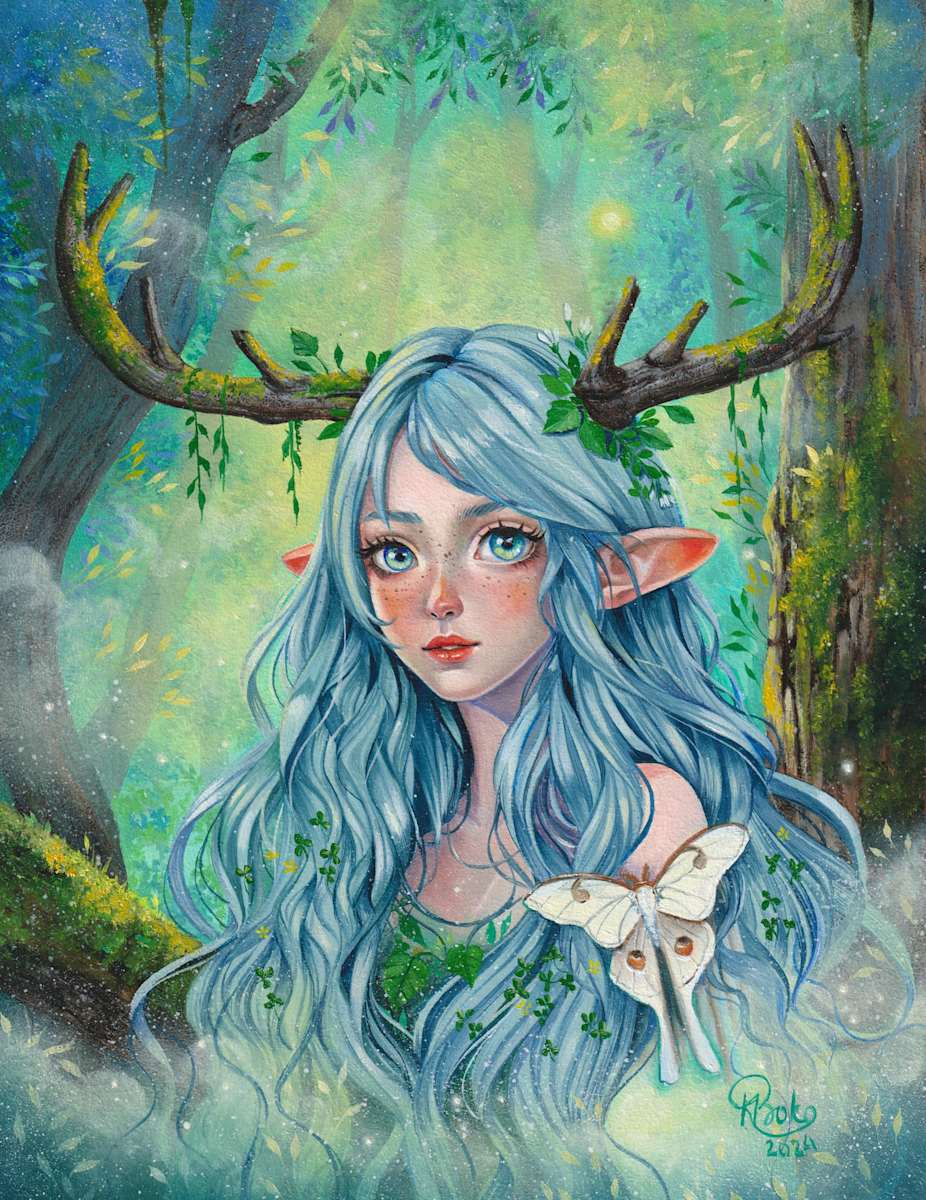 Blue whisper by Kseniia Boko, Image 1.