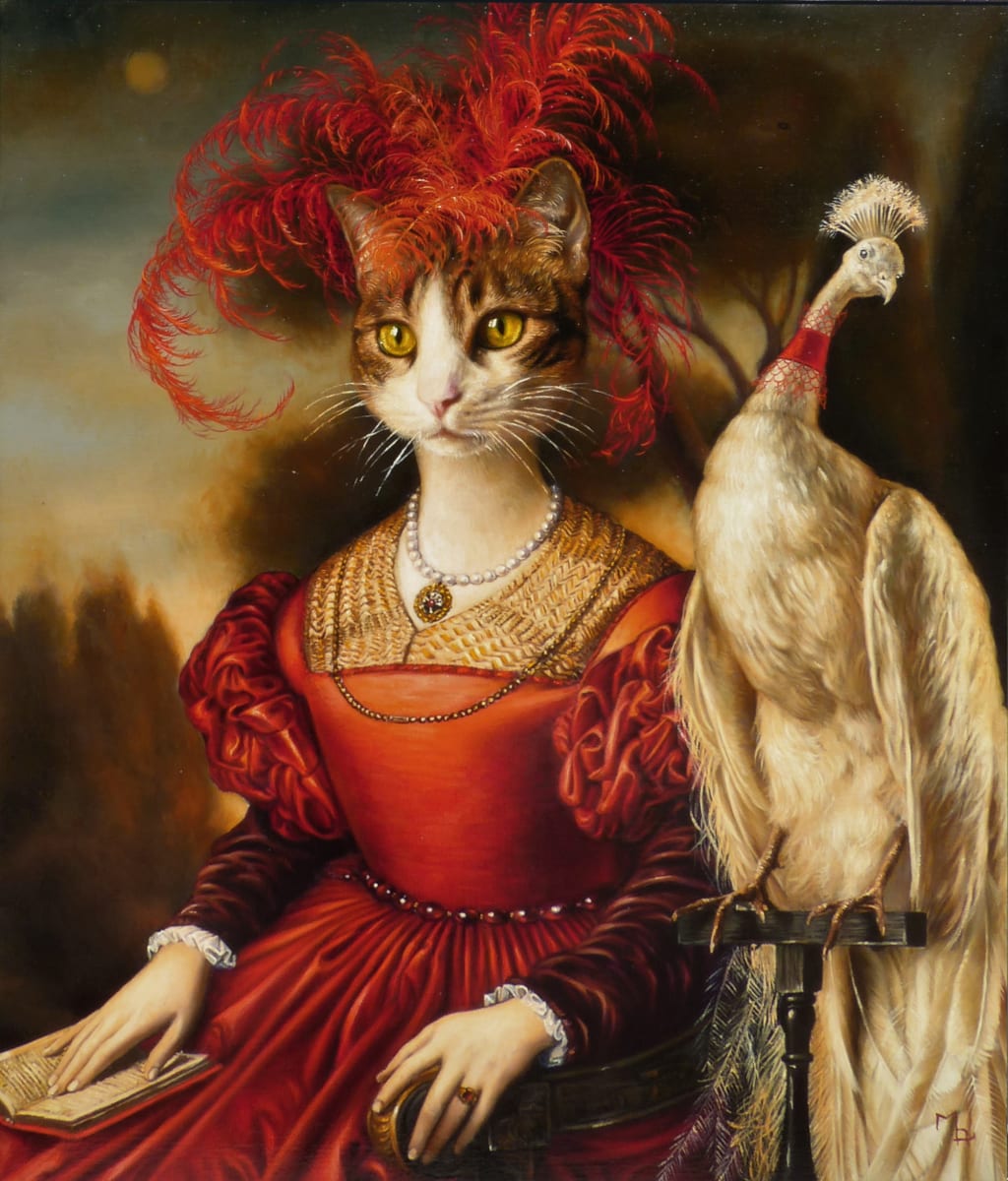 CAT-COURTESAN 2 by Marc Le Rest 