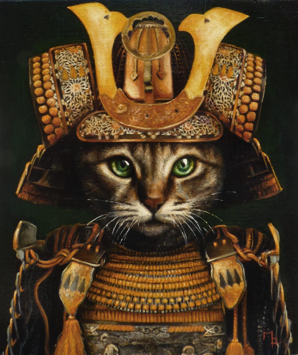 CAT SAMURAÏ 1 by Marc Le Rest 
