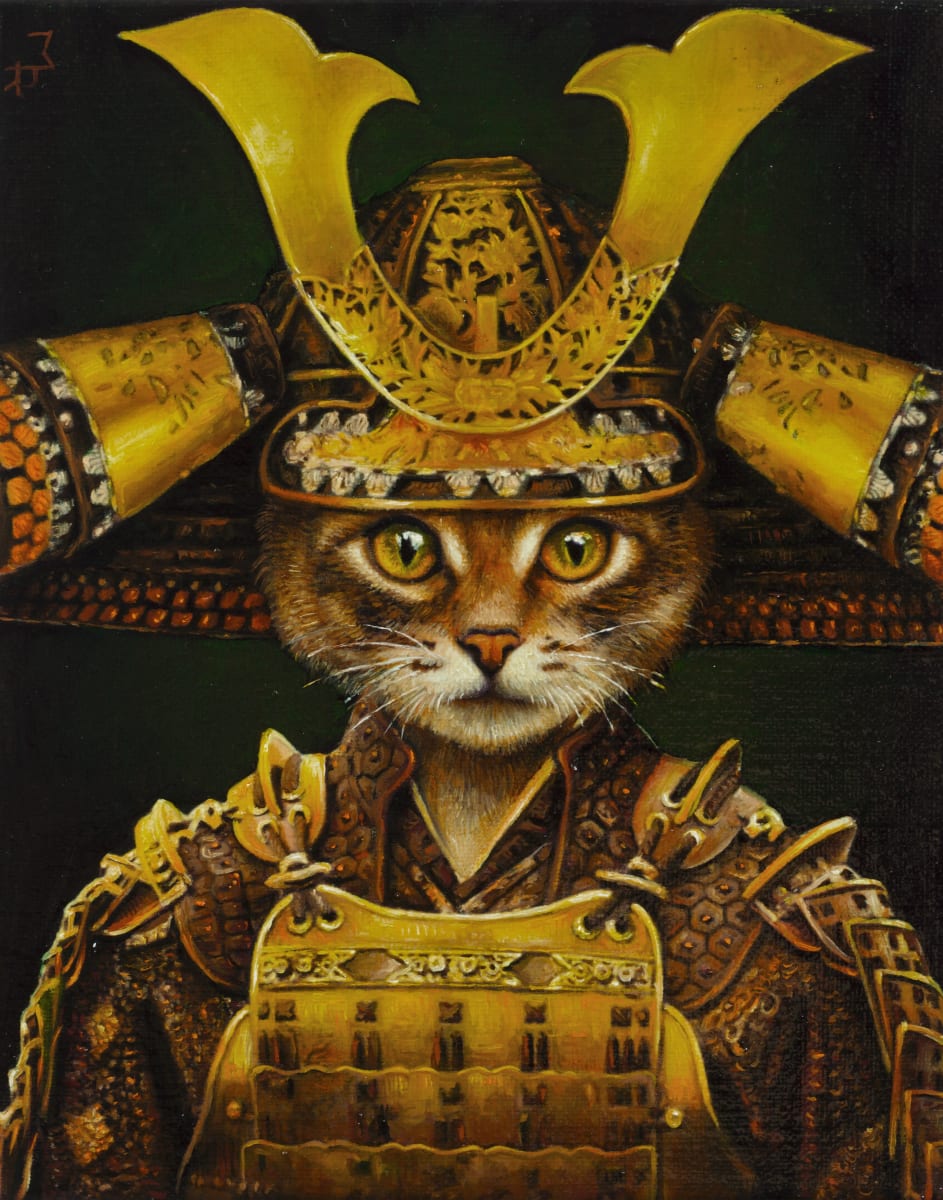 CAT-SAMURAI 5 by Marc Le Rest 