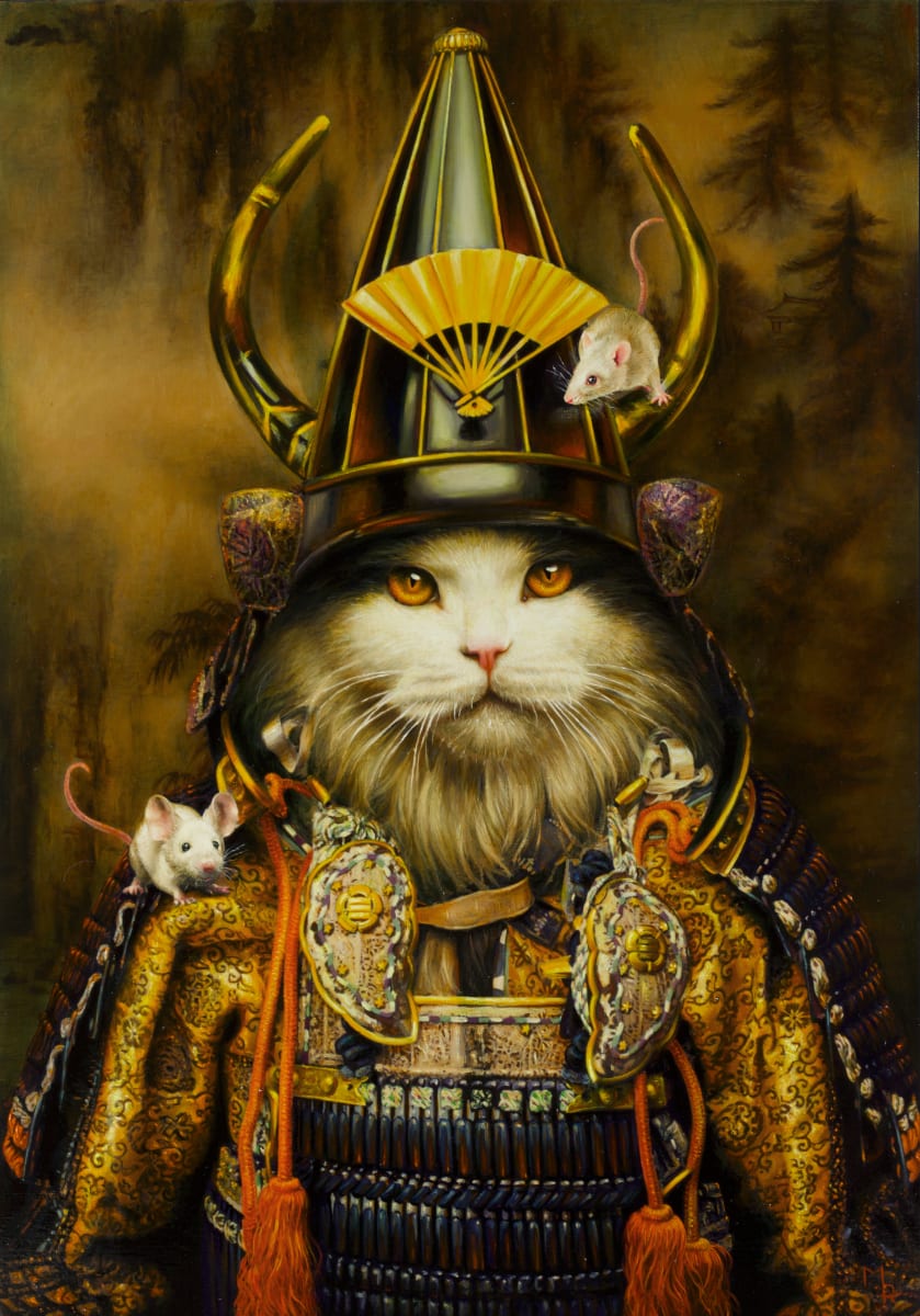 CAT SAMURAI 6 by Marc Le Rest 